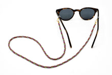 Lade das Bild in den Galerie-Viewer, Brillenband 3,8mm Rot Bunt
