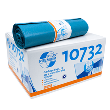 Lade das Bild in den Galerie-Viewer, DEISS Premium Plus® 70 Liter Müllsack blau 10732