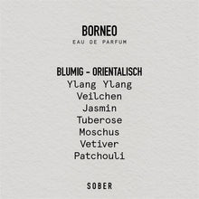 Lade das Bild in den Galerie-Viewer, BORNEO - Eau de Parfum