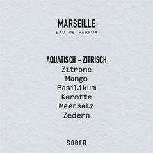 Lade das Bild in den Galerie-Viewer, MARSEILLE - Eau de Parfum