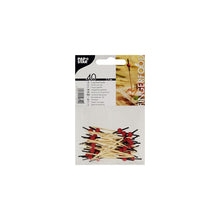 Lade das Bild in den Galerie-Viewer, PAPSTAR Fingerfood - Picker 7 cm verschiedene Designs | Beutel (40 Stück)
