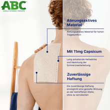 Lade das Bild in den Galerie-Viewer, Hansaplast ABC® Wärme-Pflaster Capsicum | Packung (2 Stück)