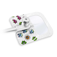 Lade das Bild in den Galerie-Viewer, Hartmann Cosmopor I.V. transparent, im Kids Design, 6 x 5 cm | Packung (100 Stück)