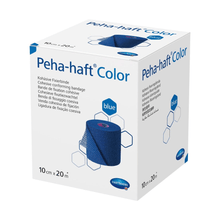 Lade das Bild in den Galerie-Viewer, Hartmann Peha-haft Color elastische Fixierbinde, blau