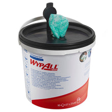 Lade das Bild in den Galerie-Viewer, WypAll® Wischtücher - Grün /90 tücher - 6 Buckets x 90 Sheets | Karton (6 Spendereimer)