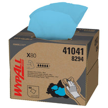 Lade das Bild in den Galerie-Viewer, WypAll® X80 PowerClean - BRAG™ Box / Stahlblau - 1 Brag Box x 160 Sheets | Karton (1 Box)