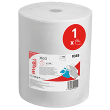 Lade das Bild in den Galerie-Viewer, WypAll® X60 Genral Clean - Großrolle / Weiß - 1 Roll x 650 Sheets | Karton (1 Rolle)