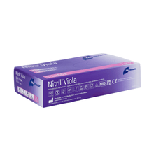Lade das Bild in den Galerie-Viewer, Meditrade Nitril® Viola Nitrilhandschuhe Farbig lila