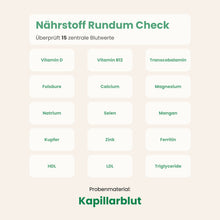 Lade das Bild in den Galerie-Viewer, Nährstoff Rundum Check