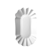 Lade das Bild in den Galerie-Viewer, PAPSTAR 250 Schalen, Pappe "pure" oval weiss