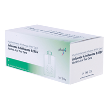 Lade das Bild in den Galerie-Viewer, Pluslife Influenza A / Influenza B / RSV Testkits (10 Tests) | Packung (10 Tests)