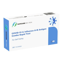 Lade das Bild in den Galerie-Viewer, SAFECARE Covid19 & Influenza A+B Antigentest mit BfArM Zulassung | 1 Test