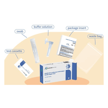 Lade das Bild in den Galerie-Viewer, SAFECARE Covid19 & Influenza A+B Antigentest mit BfArM Zulassung | 1 Test