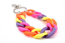 Lade das Bild in den Galerie-Viewer, Schlüsselanhänger mit Karabiner "RUBBER EDITION" Neon Bunt