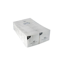 Lade das Bild in den Galerie-Viewer, PAPSTAR Servietten 1-lagig, 33x33 cm, weiß, ideal für Feste | Packung (1200 Stück)