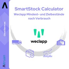 Lade das Bild in den Galerie-Viewer, SmartStock Calculator: Weclapp Mindest- und Zielbestandsrechner nach Verbrauch