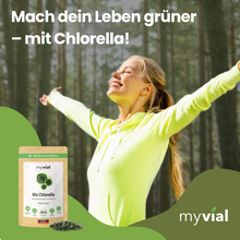 Lade das Bild in den Galerie-Viewer, Bio Chlorella Tabletten Presslinge