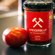 Lade das Bild in den Galerie-Viewer, Bio Tomatensauce "Steigerblut" 195ml (DE-ÖKO-037)