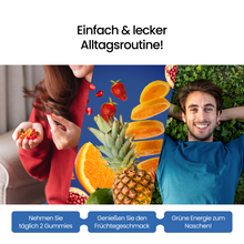 Lade das Bild in den Galerie-Viewer, Super Fruit Gummies with Vitamin C, A, E & Zinc