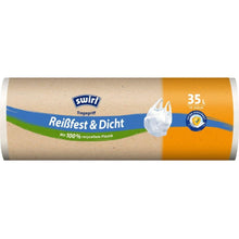 Lade das Bild in den Galerie-Viewer, Swirl Tragegriff-Müllbeutel 35 l Reißfest & Dicht | Rolle (15 Beutel)