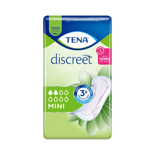 Lade das Bild in den Galerie-Viewer, TENA Discreet Mini Inkontinenzeinlage | Packung (30 Stück)
