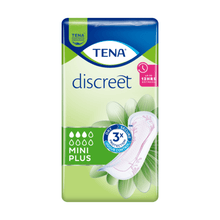 Lade das Bild in den Galerie-Viewer, TENA Discreet Mini Plus Inkontinenzeinlage | Packung (20 Stück)