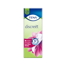 Lade das Bild in den Galerie-Viewer, TENA Discreet Ultra Mini Inkontinenzeinlage | Packung (28 Stück)