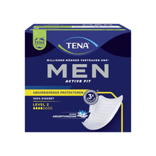 Lade das Bild in den Galerie-Viewer, TENA Men Active Fit Level 2 Inkontinenzeinlage | Packung (20 Stück)