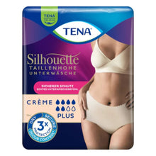 Lade das Bild in den Galerie-Viewer, TENA Silhouette Plus Creme Inkontinenzslips