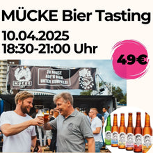 Lade das Bild in den Galerie-Viewer, MÜCKE Bier Tasting 12.06.2025