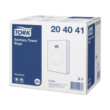Lade das Bild in den Galerie-Viewer, Tork 204041 Hygienebeutel Weiß B5 | Karton (48 Packungen)