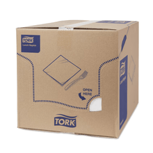 Lade das Bild in den Galerie-Viewer, Tork 477414 Soft Lunchservietten Weiß Advanced 3-lagig | Karton (10 Packungen)
