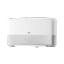 Lade das Bild in den Galerie-Viewer, Tork 555500 Doppelrollenspender für Mini Jumbo Toilettenpapier T2 | Packung (1 Stück)