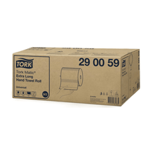 Lade das Bild in den Galerie-Viewer, Tork Matic® 290059 extra-langes Rollenhandtuch Universal H1 1-lagig | Karton (6 Rollen)