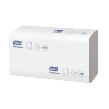 Lade das Bild in den Galerie-Viewer, Tork Xpress® 150100 Multifold-Handtücher Universal H2 1-lagig 25,5cm | Karton (21 Packungen)