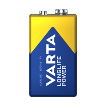 Lade das Bild in den Galerie-Viewer, Varta Longlife Power 9V E-Block 4922 MN1604 Batterie - 1 Stück | Packung (1 Stück)