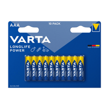 Lade das Bild in den Galerie-Viewer, Varta Longlife Power Micro AAA Batterie 4903 LR03