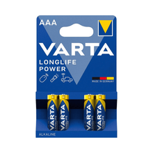 Lade das Bild in den Galerie-Viewer, Varta Longlife Power Micro AAA Batterie 4903 LR03