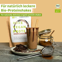 Lade das Bild in den Galerie-Viewer, Bio Veganes Proteinpulver Schoko ohne Soja