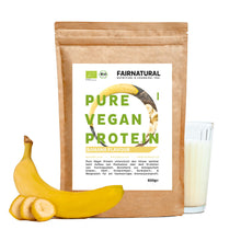 Lade das Bild in den Galerie-Viewer, Bio Veganes Proteinpulver Banane ohne Soja