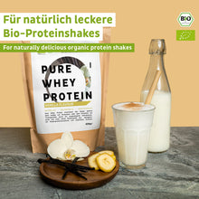 Lade das Bild in den Galerie-Viewer, Bio Whey Protein Pulver Vanille
