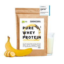 Lade das Bild in den Galerie-Viewer, Bio Whey Protein Pulver Banane