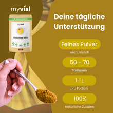 Lade das Bild in den Galerie-Viewer, Bio Goldene Milch Latte mit 10 ayurvedischen Superfoods