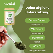 Lade das Bild in den Galerie-Viewer, Bio Moringa Pulver