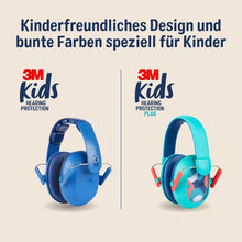 Lade das Bild in den Galerie-Viewer, 3M™Gehörschutz für Kinder mit Gehörschutz PKIDSP-TEAL-E, türkis (87-98 dB) | Packung (1 Stück)