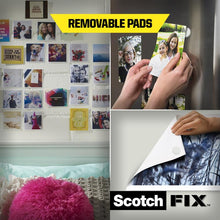 Lade das Bild in den Galerie-Viewer, Scotch-FIX™ Ablösbare Klebepads 301008C36-P, 11 mm x 15 mm, 36 Stück/Packung | Packung (1 Stück)