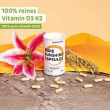 Lade das Bild in den Galerie-Viewer, Vitamin D3 K2 Kapseln