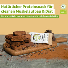 Lade das Bild in den Galerie-Viewer, Bio Proteinriegel Vegan Schoko ohne Soja