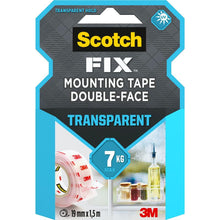 Lade das Bild in den Galerie-Viewer, Scotch-FIX™ Transparentes doppelseitiges Montageband 4910C