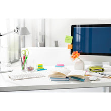 Lade das Bild in den Galerie-Viewer, Post-it® Index Haftstreifen, Mini, Verschiedene Farben, 11.9 mm x 43.2 mm, Promotion + Post-it® Index Pfeile, Blau und Gelb, 11.9 mm x 43.2 mm, 8 Spender + 4 Gratis/Packung | Packung (1 Stück)